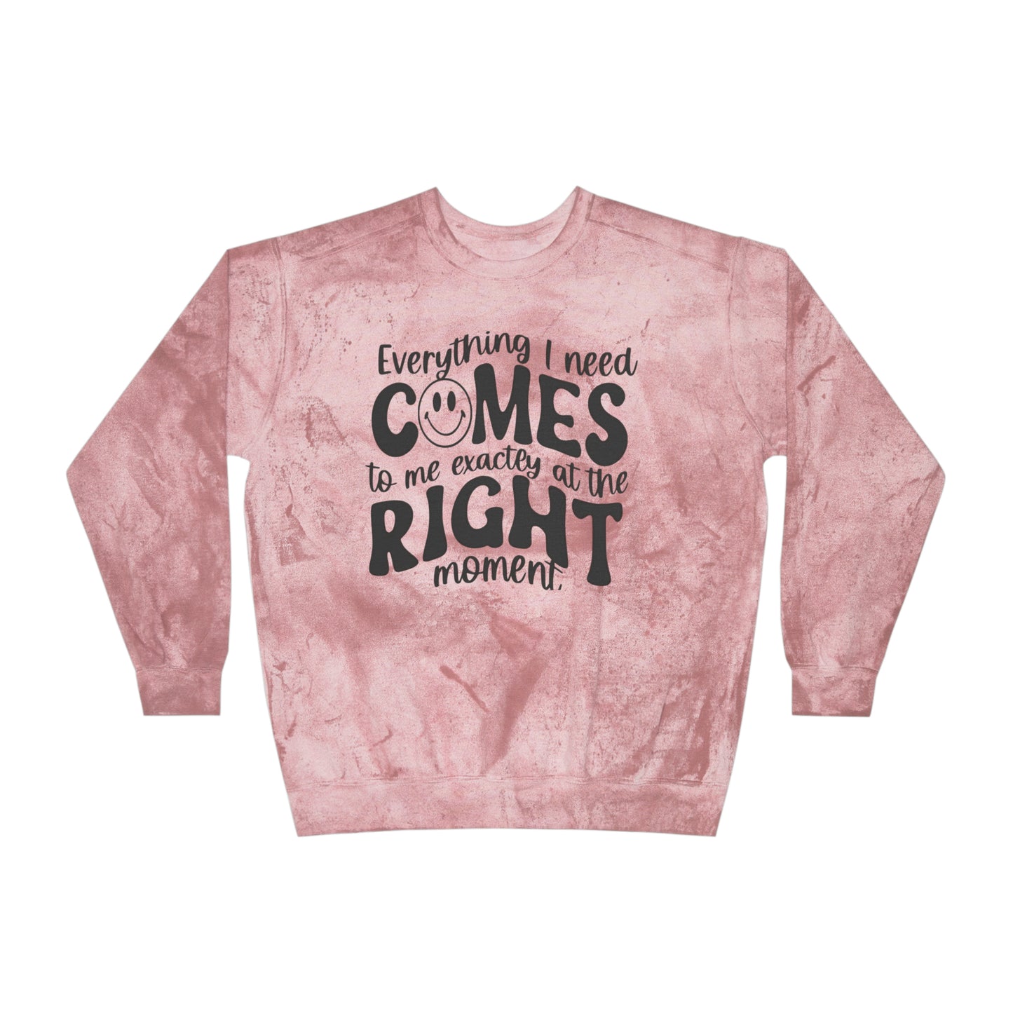 Unisex Color Blast Crewneck Sweatshirt