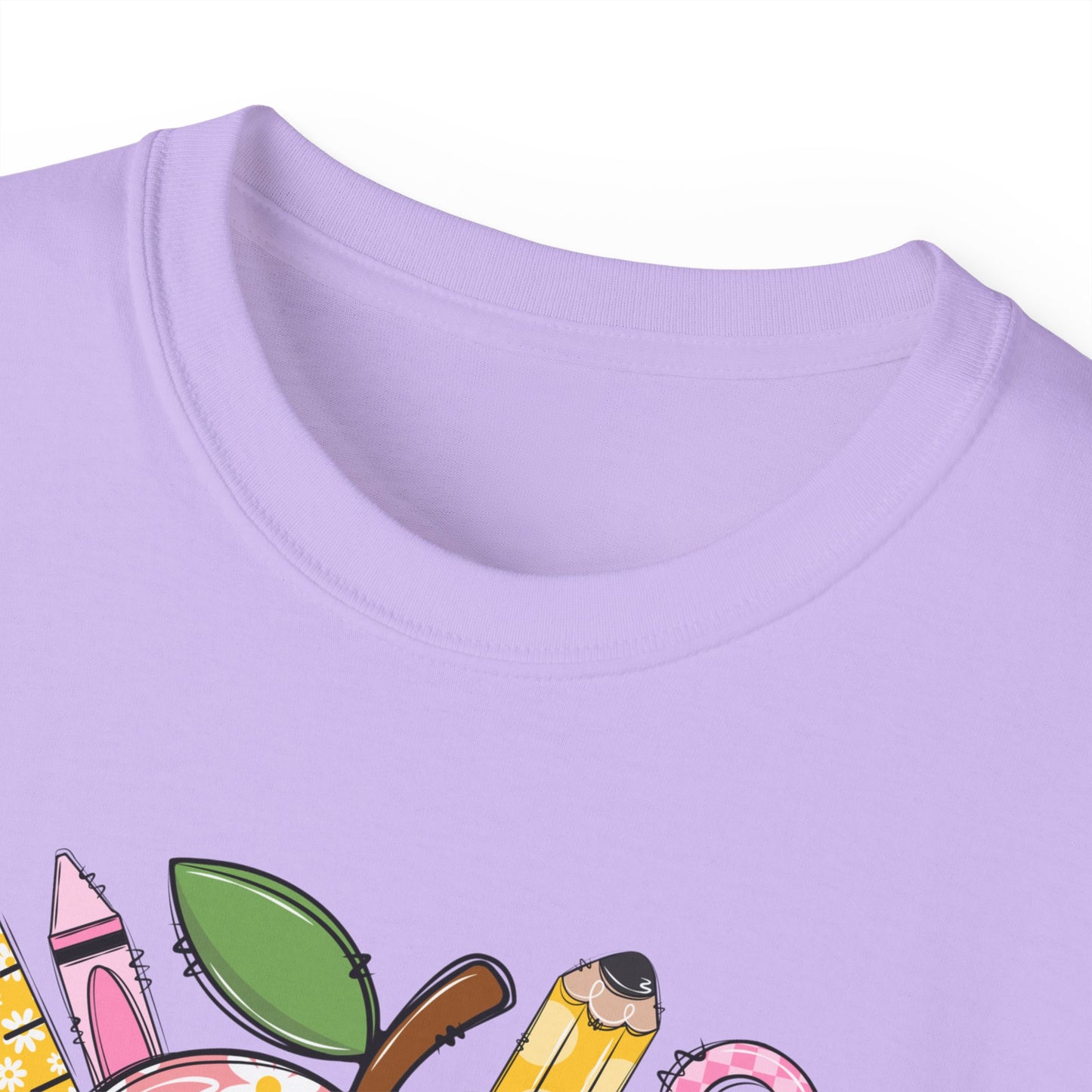 Copy of Teacher Toolbox Apple T‑Shirt — "Miss Elmore" Floral Classroom Gifts
