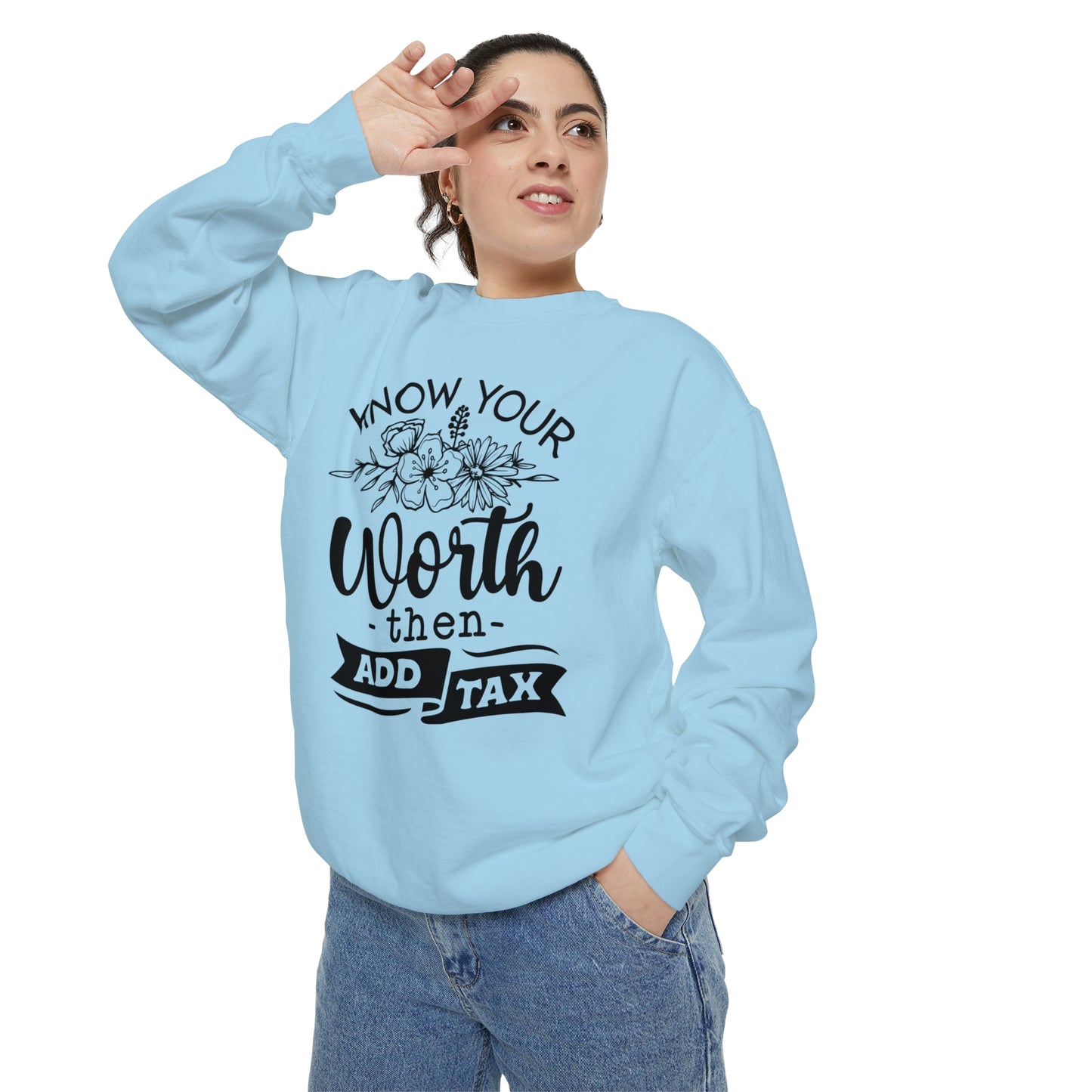 Unisex Garment-Dyed Sweatshirt