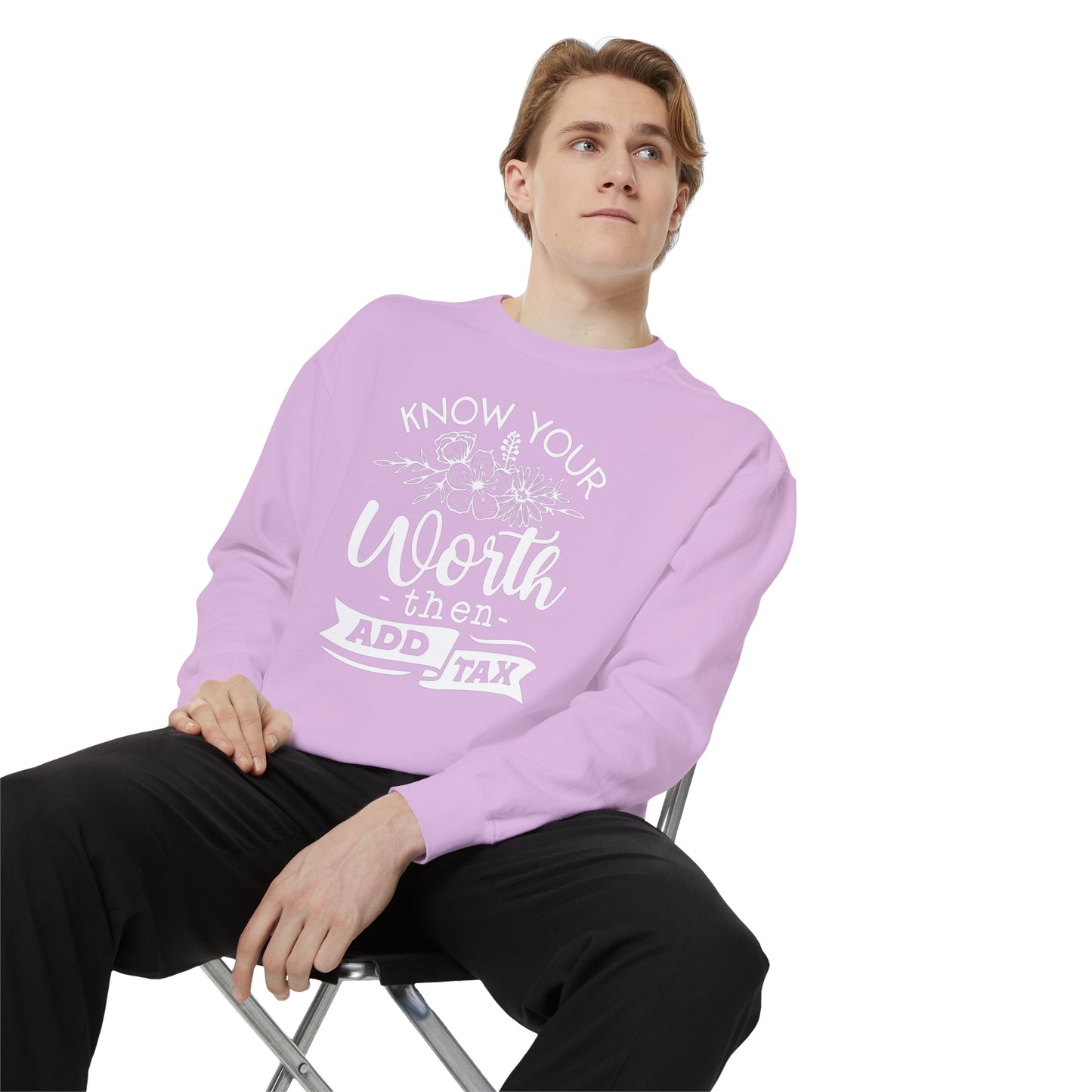 Unisex Garment-Dyed Sweatshirt