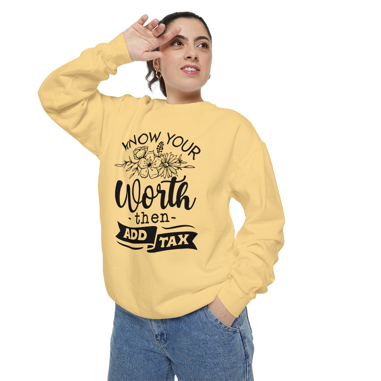 Unisex Garment-Dyed Sweatshirt