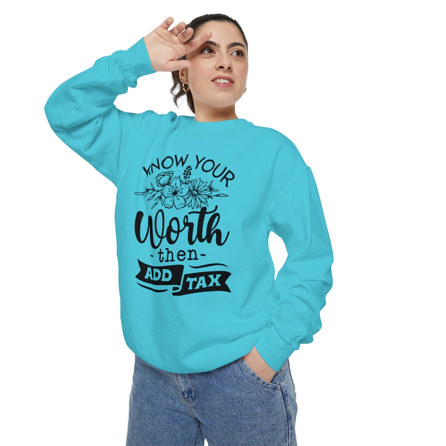 Unisex Garment-Dyed Sweatshirt