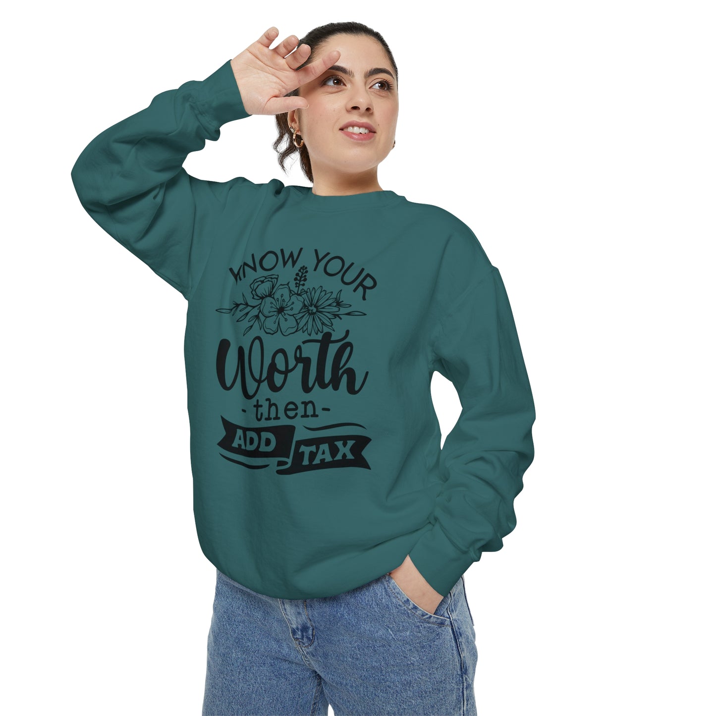 Unisex Garment-Dyed Sweatshirt