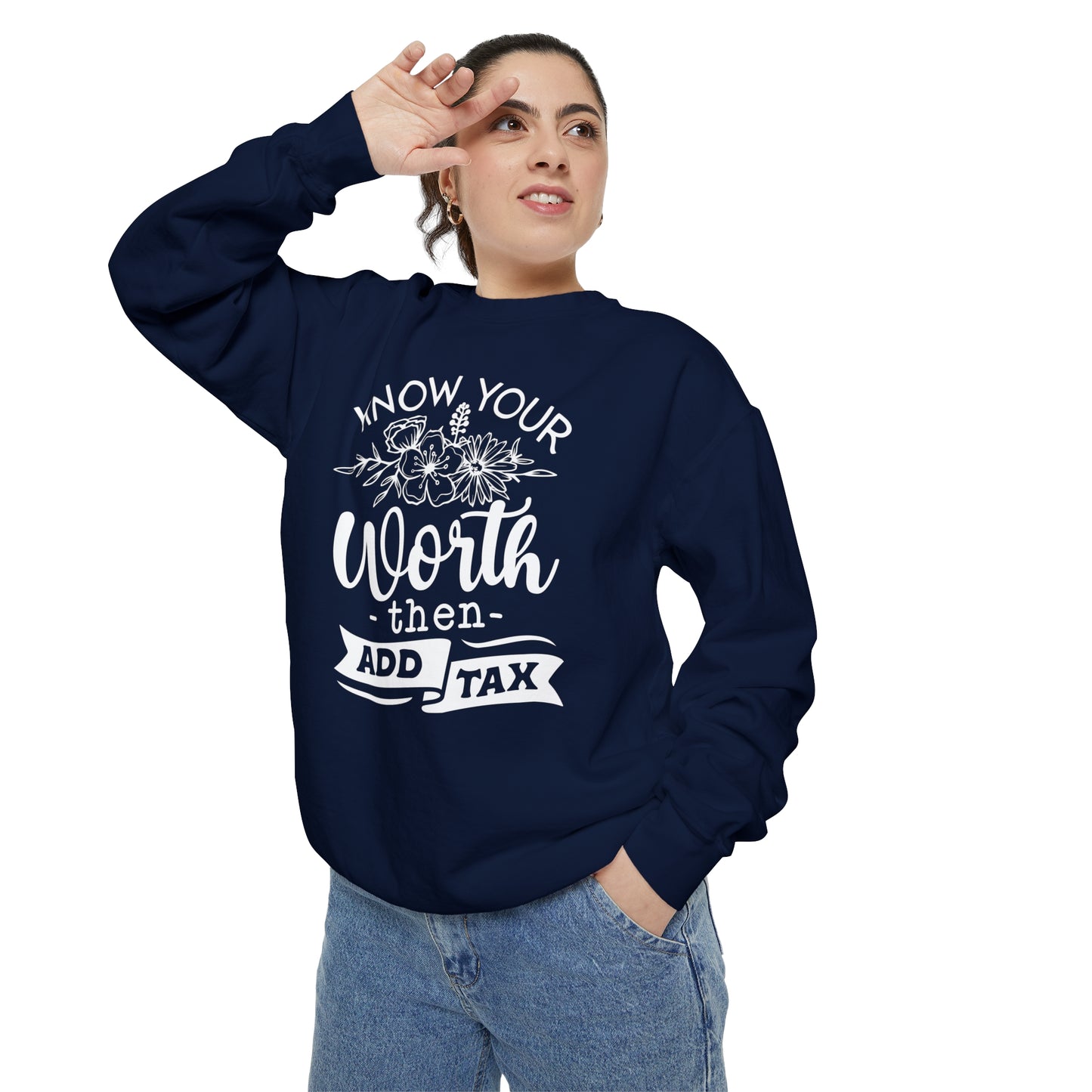 Unisex Garment-Dyed Sweatshirt