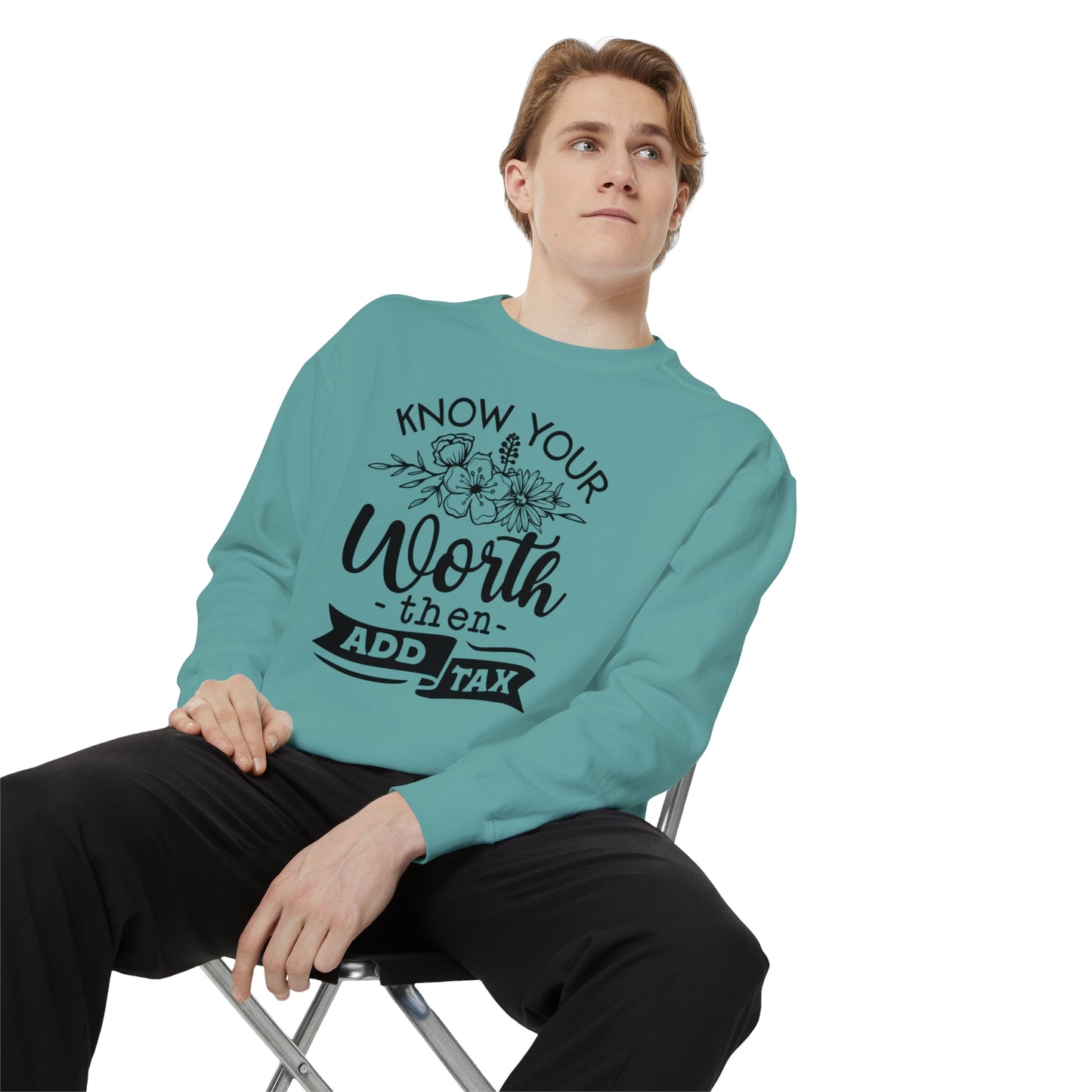 Unisex Garment-Dyed Sweatshirt