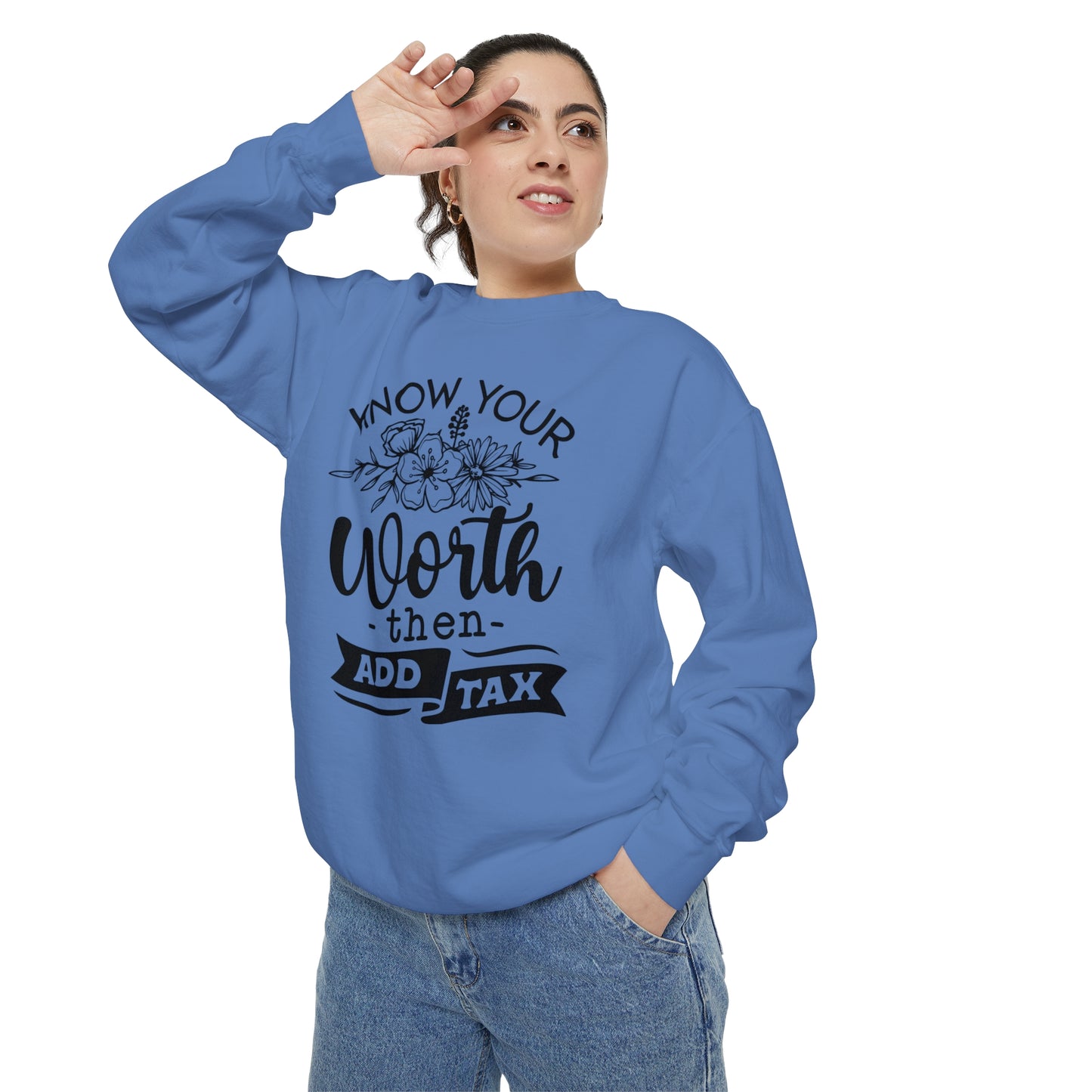 Unisex Garment-Dyed Sweatshirt