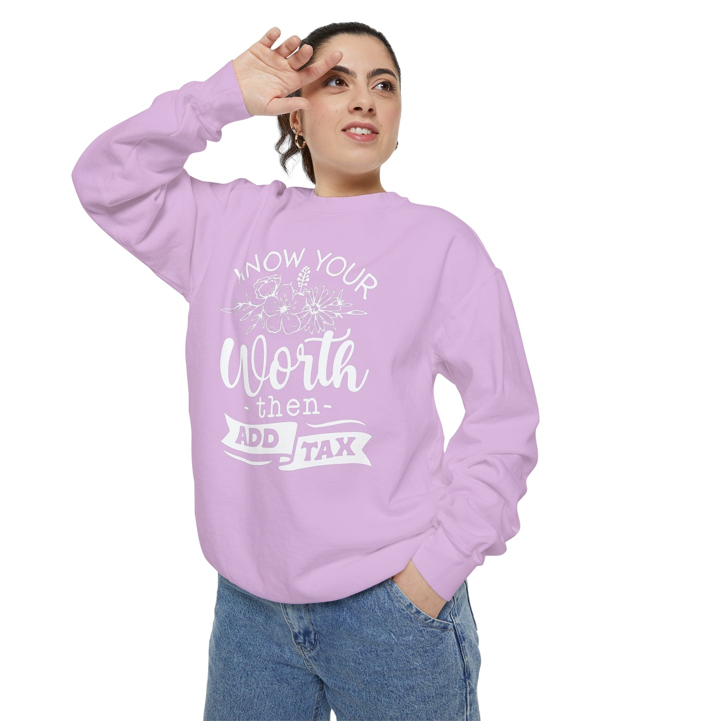 Unisex Garment-Dyed Sweatshirt