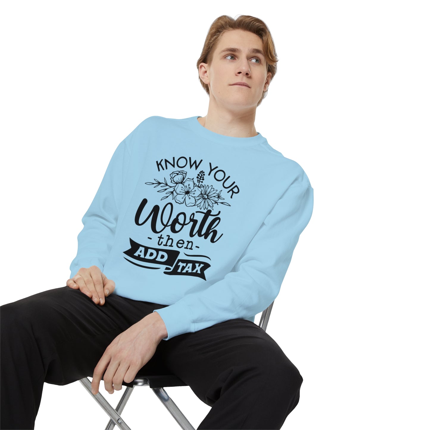 Unisex Garment-Dyed Sweatshirt