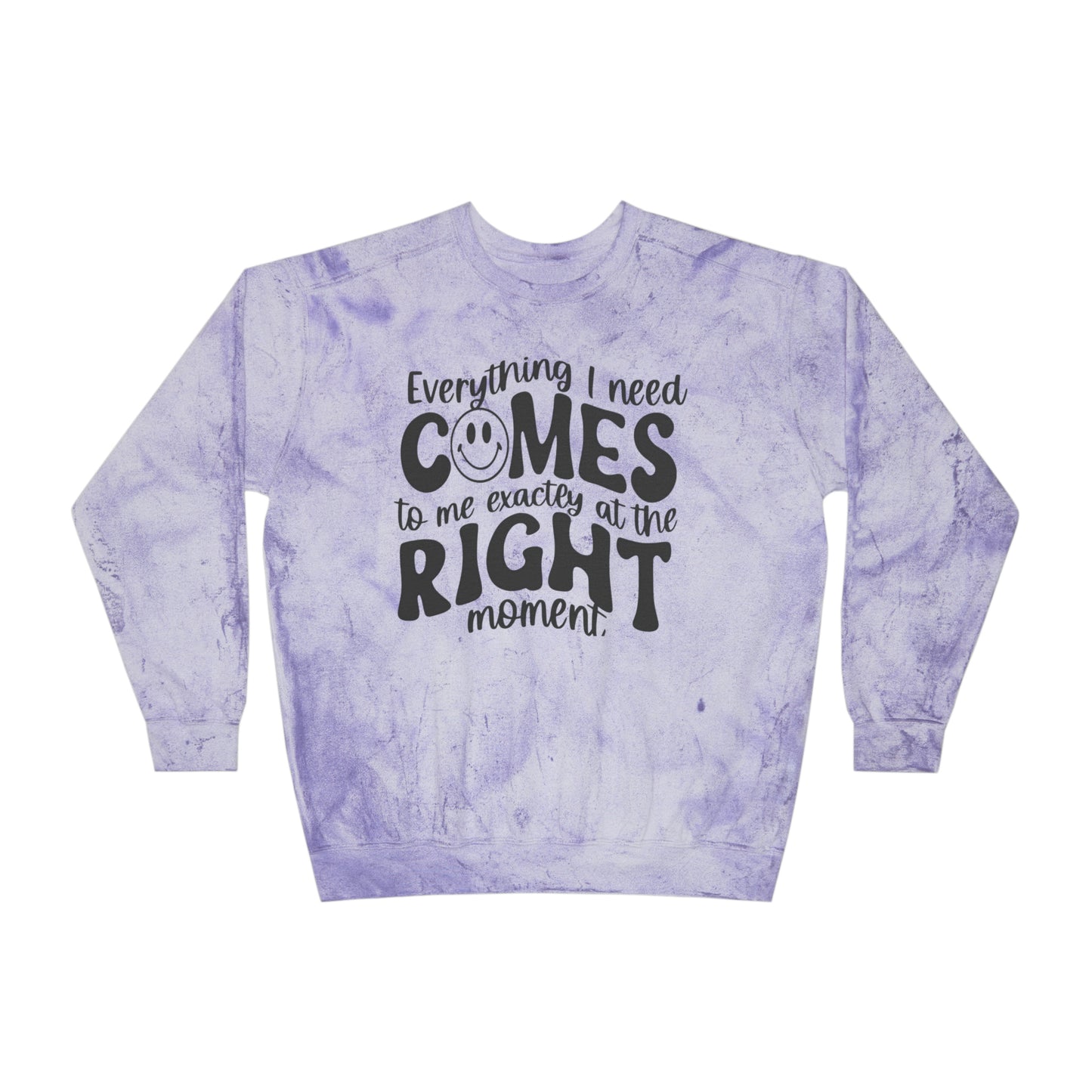 Unisex Color Blast Crewneck Sweatshirt