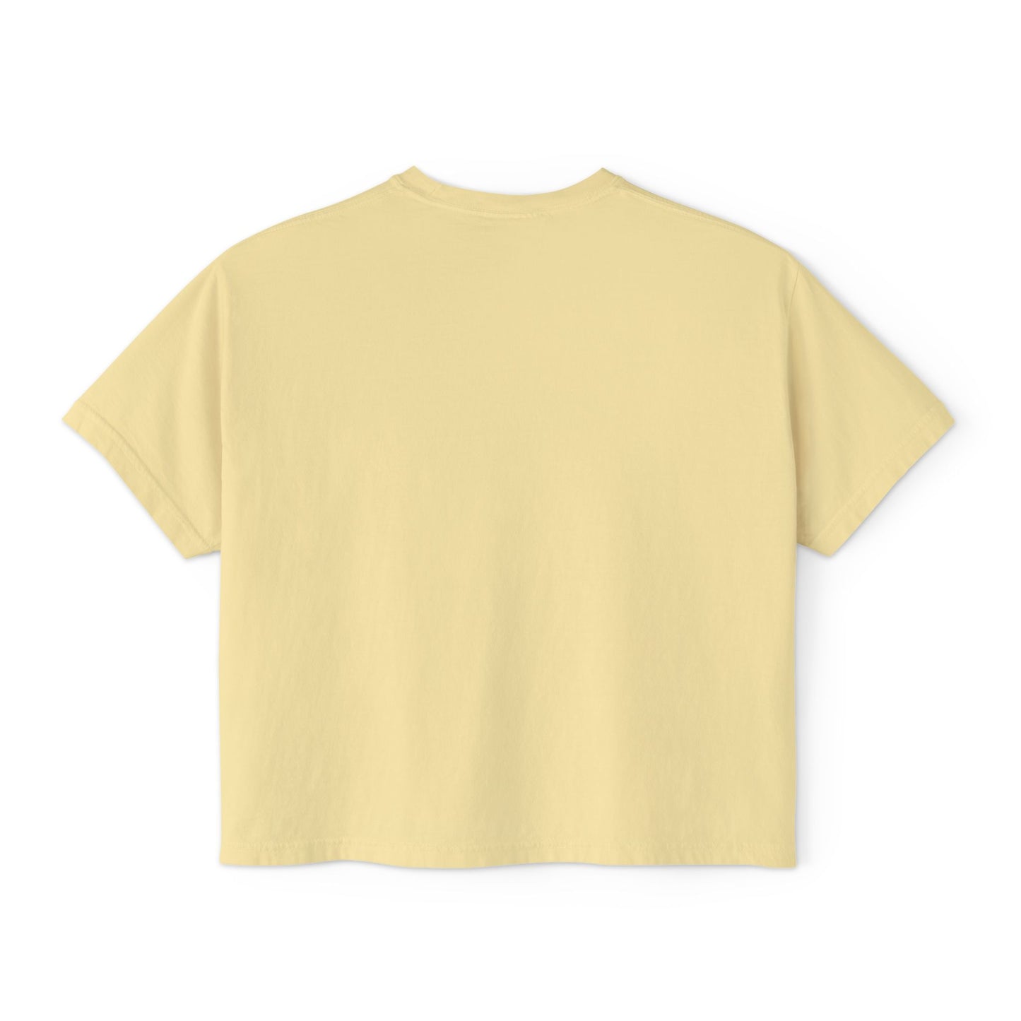 First Grade Boxy Tee — Cute Pastel "First Grade" Teacher Mom Back-to-School Shirt