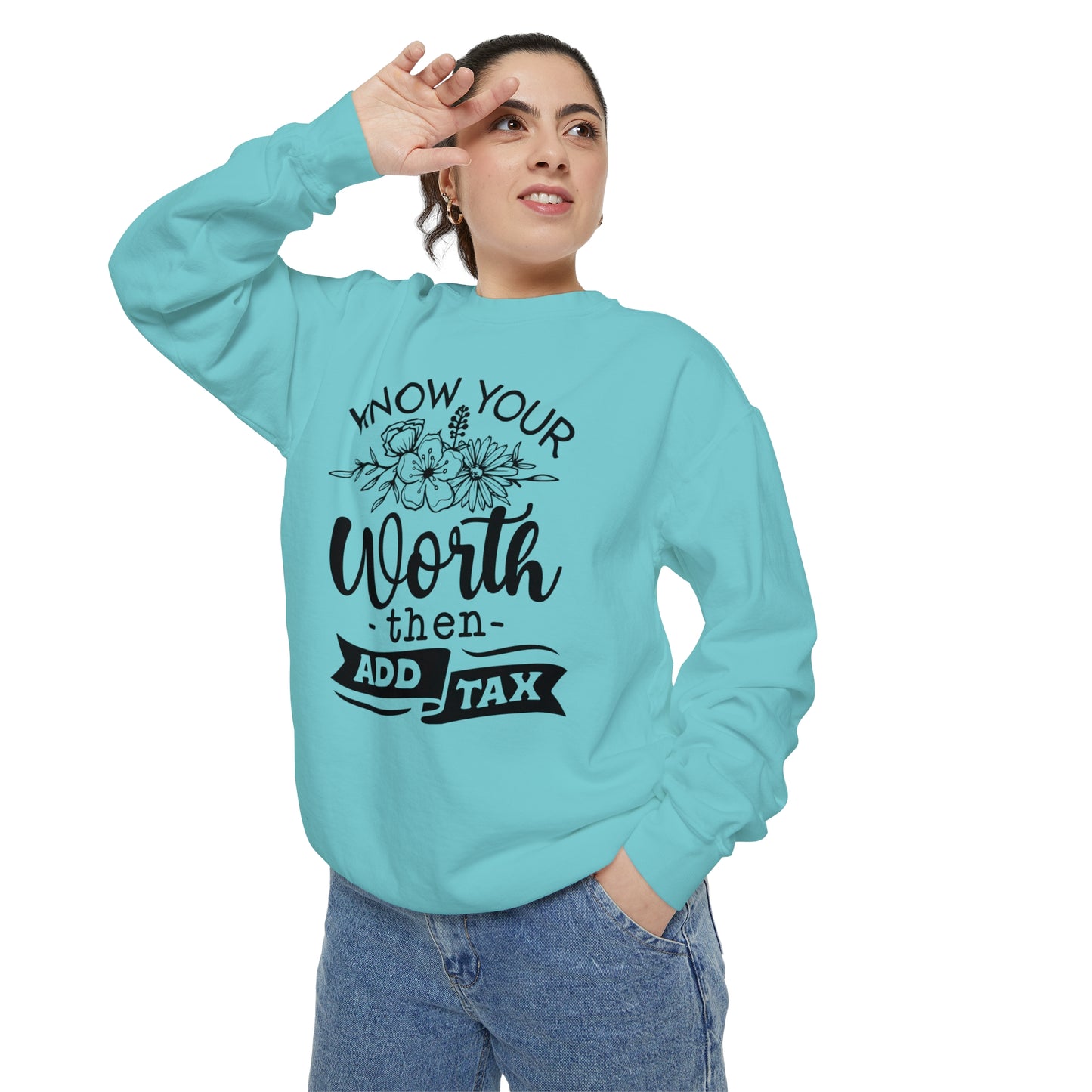 Unisex Garment-Dyed Sweatshirt